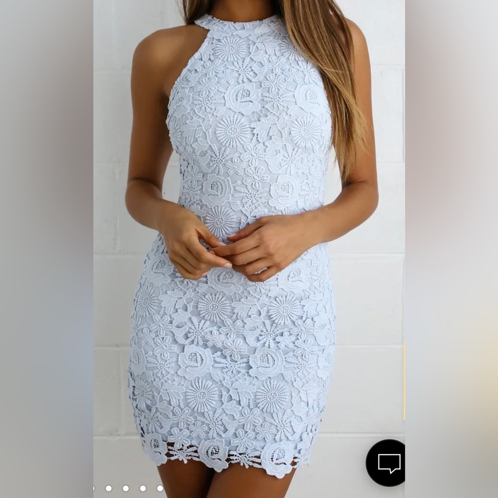 𝅺Lulus Love Poem Mini Dress
